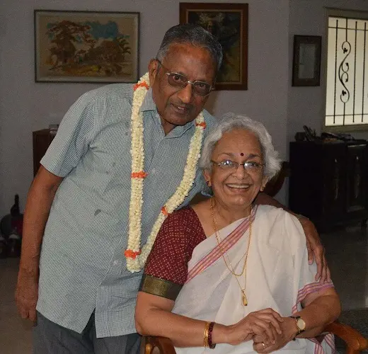 Pramila Jayapal parents, father, Jayapal Menon, and mother, Maya Jayapal.
