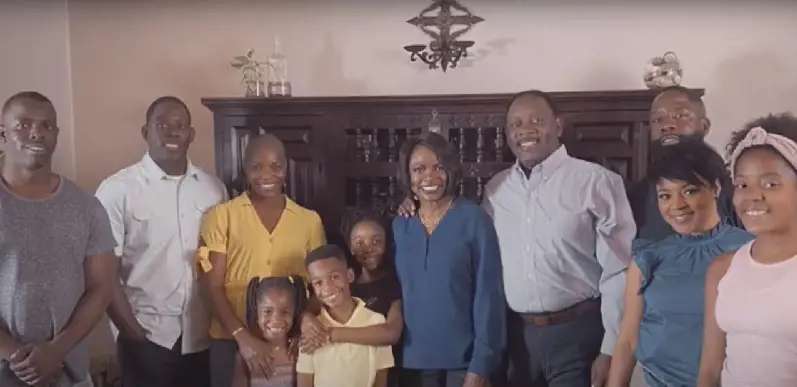 Jerry Demings and Val Demings with their family.