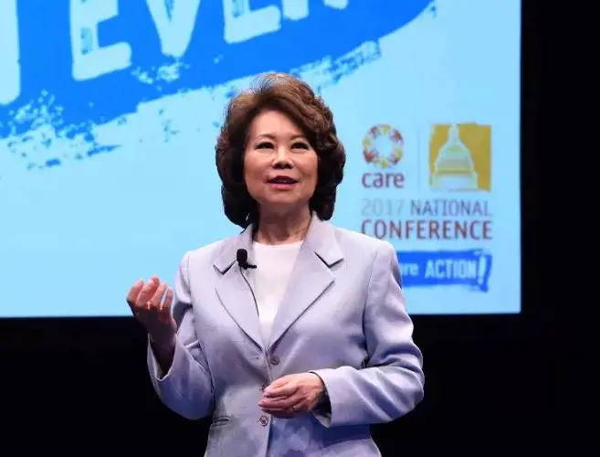 Elaine Chao, former Secretary of Transportation, talked about innovation and the transportation network of the future in 2017 National Conference. 