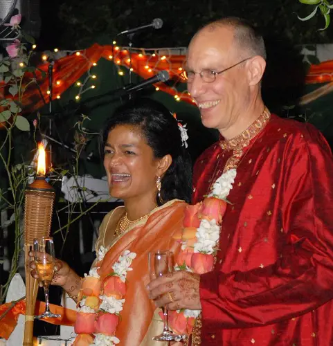 Pramila Jayapal and Steve Williamson celebrated their 13th anniversary.