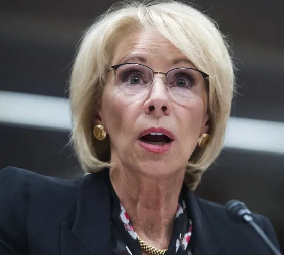 Betsy DeVos served as the 11th United States education secretary from 2017 to 2021.