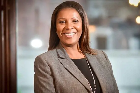 Letitia James the current Attorney General of New York.