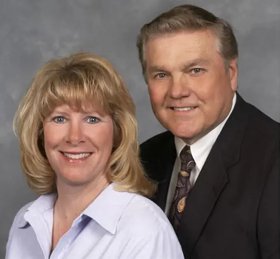 Gary Tharaldson  and his wife Connie Tharaldson.