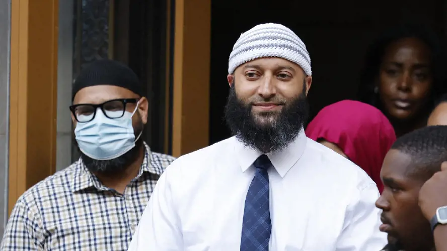 Adnan Syed out of bars after his conviction overturned on September 19, 2022