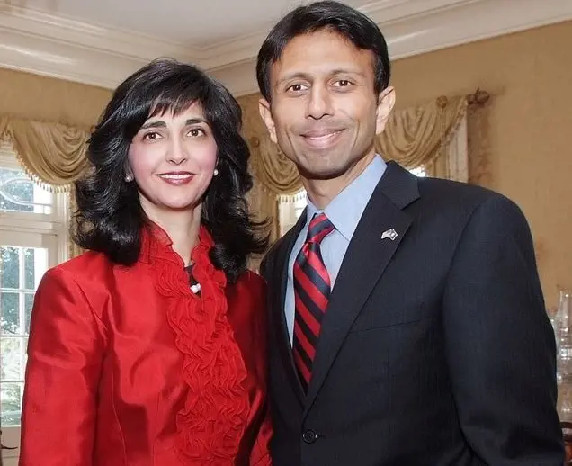 Supriya Jolly Jindal and Bobby Jindal, an Indian-American couple