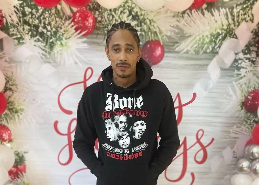 Layzie enjoyed his Christmas with his new partner Tashaunda 